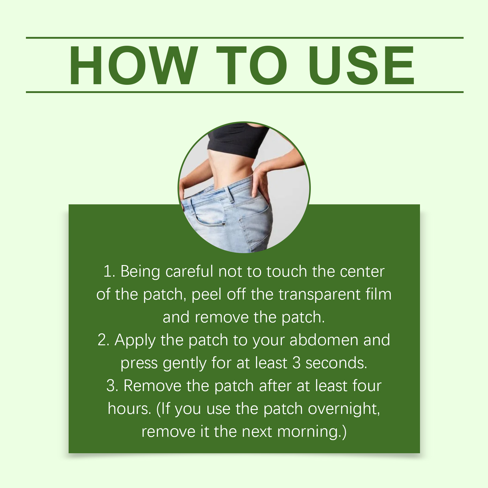 Body Care Patch Mild Ingredients Refreshing Breathable Skin Friendly Daily Portable Body Maintenance Sticker
