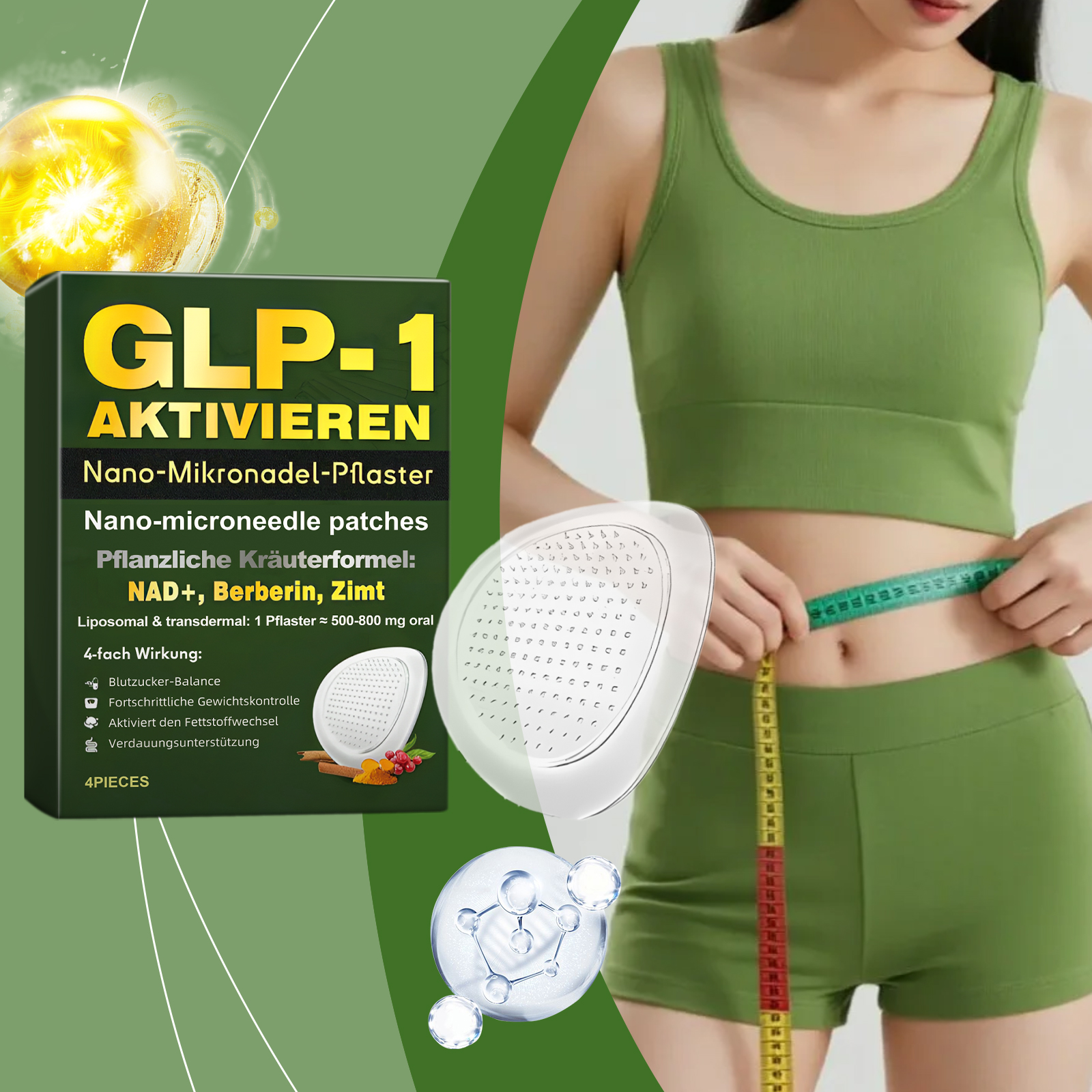 Body Care Patch Mild Ingredients Refreshing Breathable Skin Friendly Daily Portable Body Maintenance Sticker