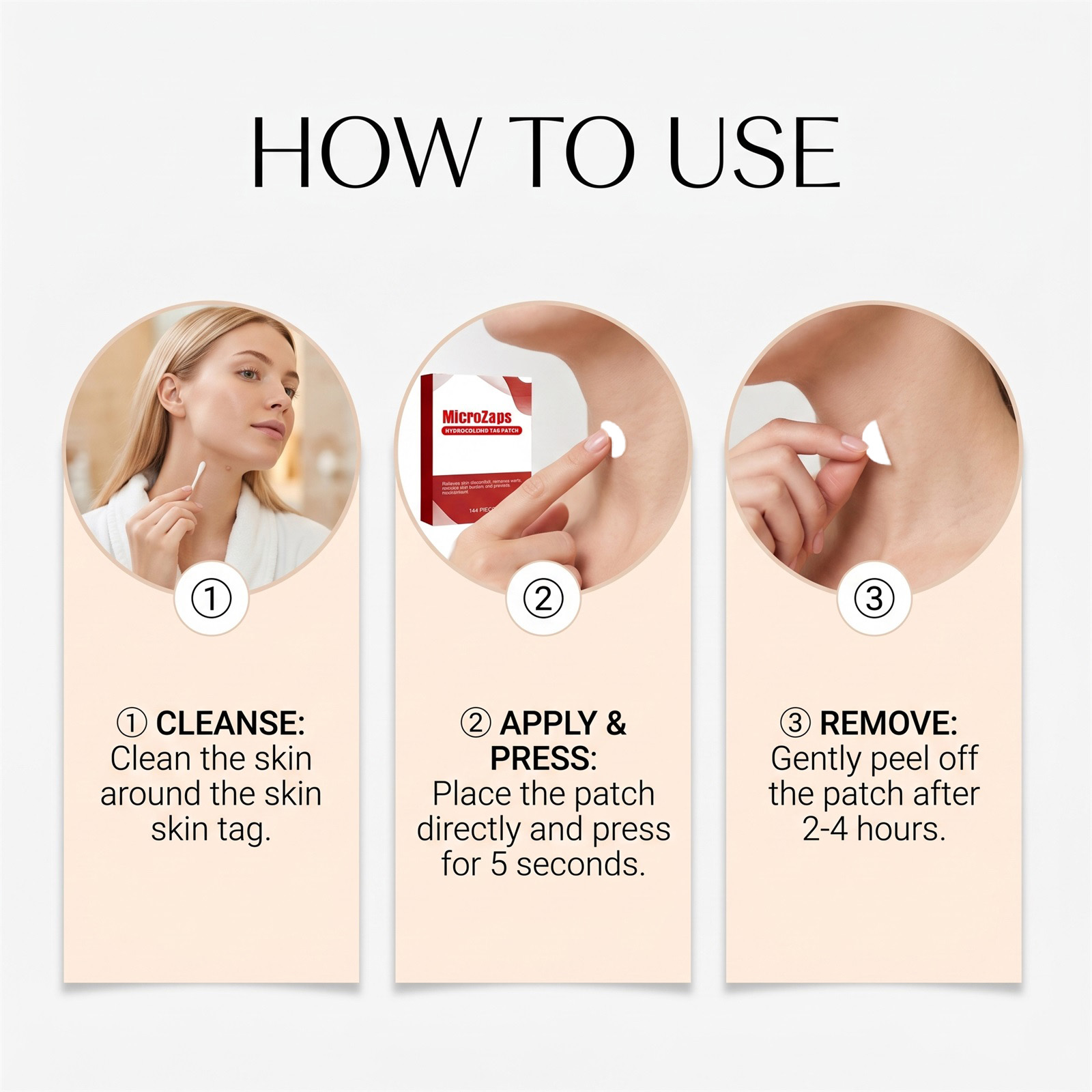 Skin Care Patch Hydrocolloid Daily Cleaning Facial Body Local Skin Surface Blemish Point Regular Application Dressing