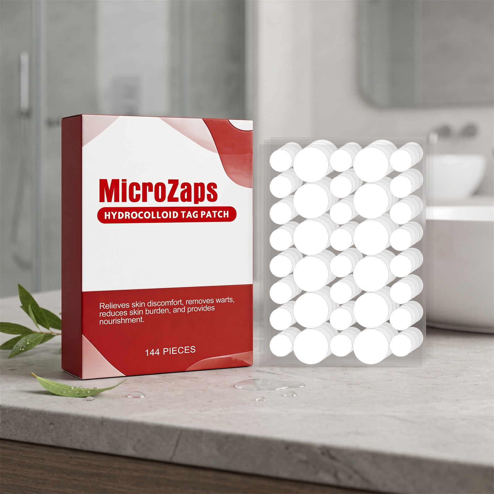 Skin Care Patch Hydrocolloid Daily Cleaning Facial Body Local Skin Surface Blemish Point Regular Application Dressing