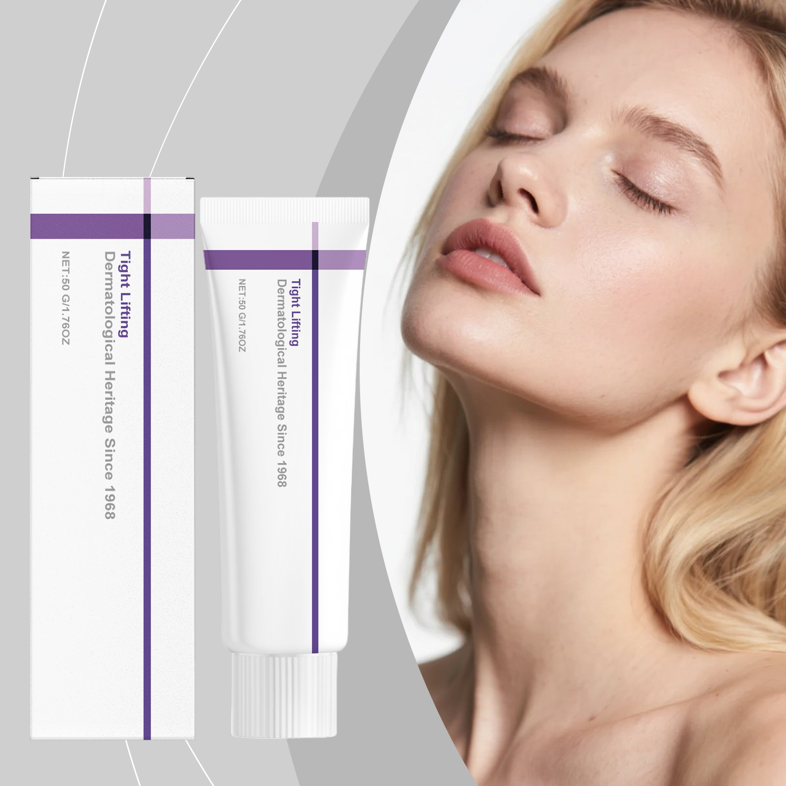 Facial Cream Light Fine Texture Fresh Hydrating Moisturizing Nourishing Gentle Daily Skin Care