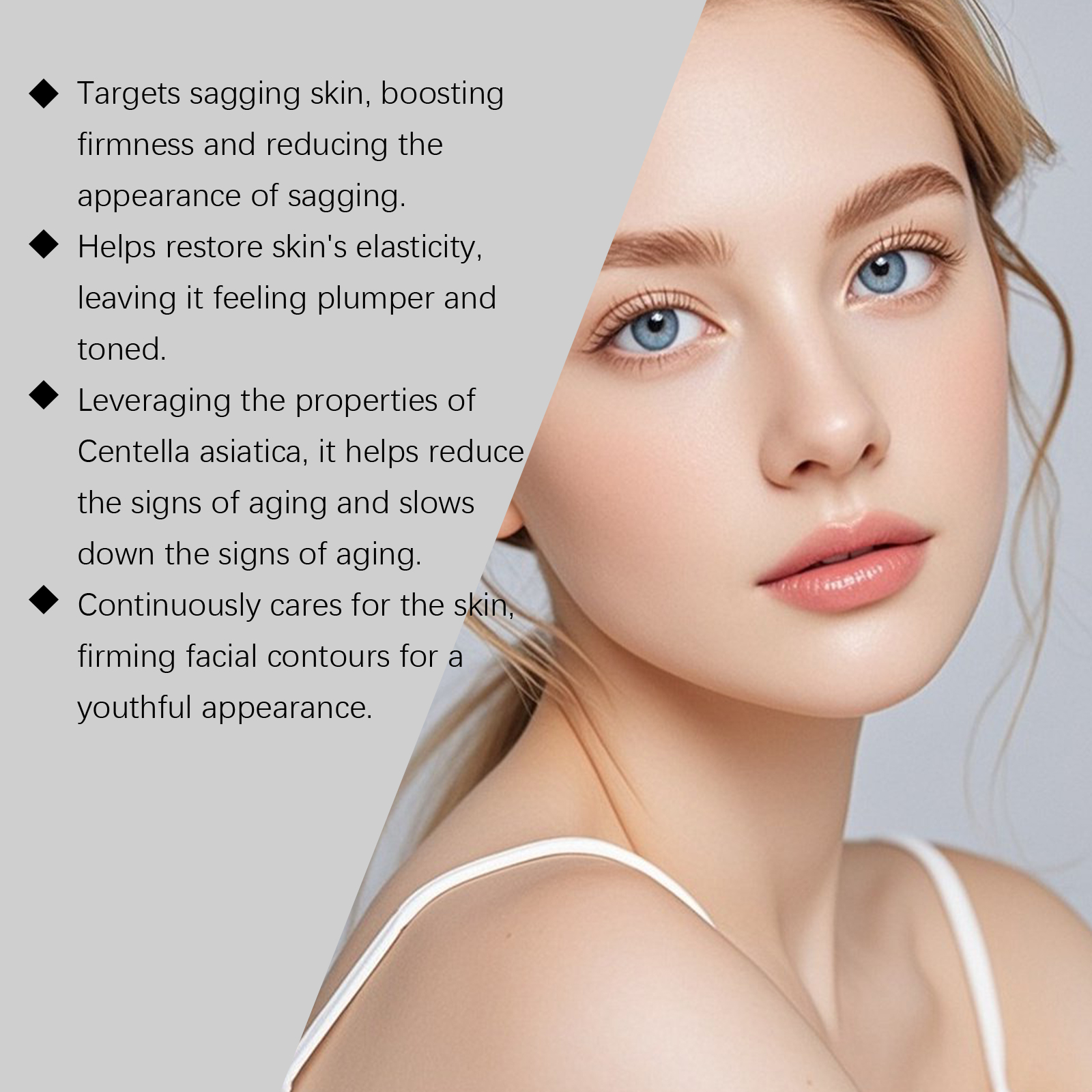 Facial Cream Light Fine Texture Fresh Hydrating Moisturizing Nourishing Gentle Daily Skin Care