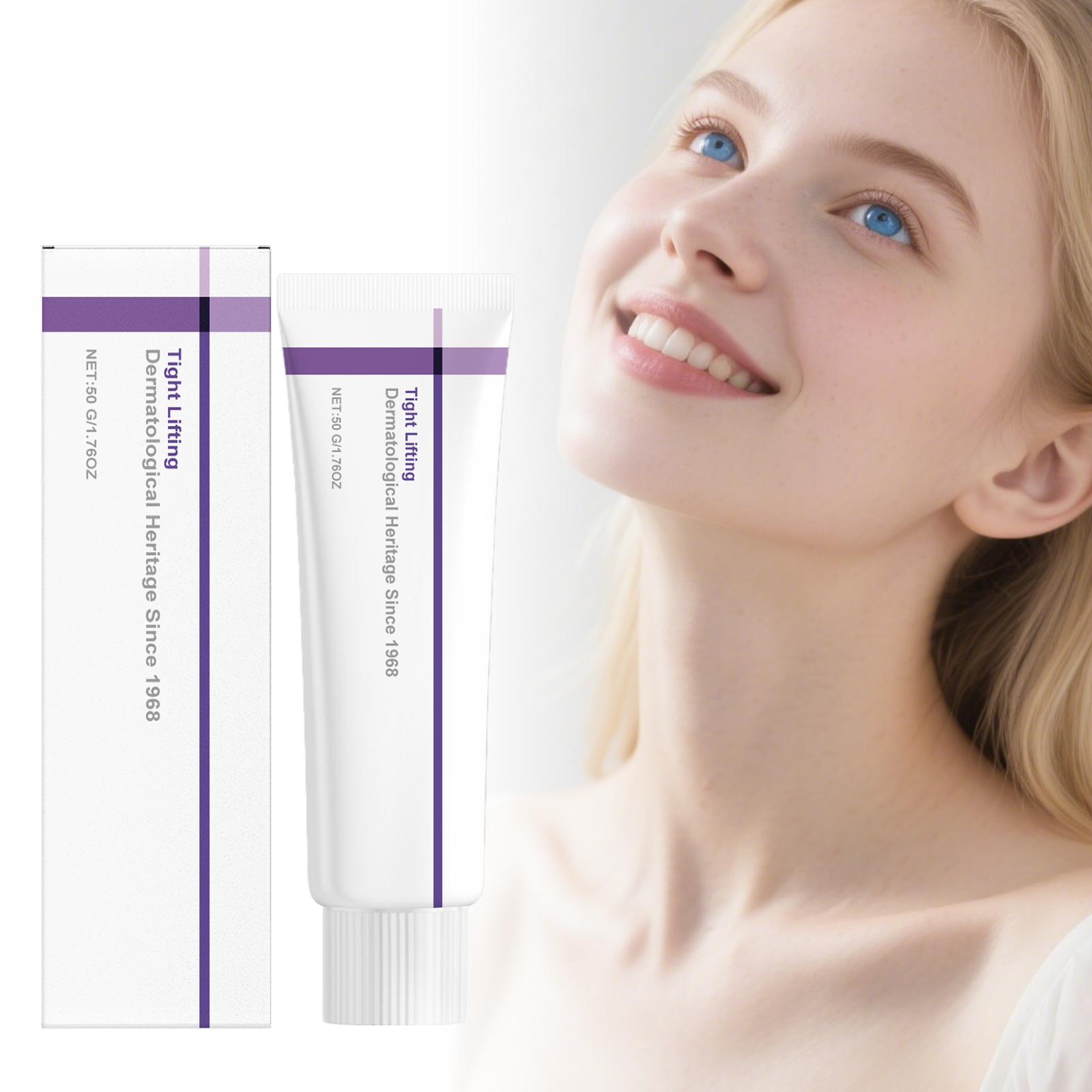 Facial Cream Light Fine Texture Fresh Hydrating Moisturizing Nourishing Gentle Daily Skin Care