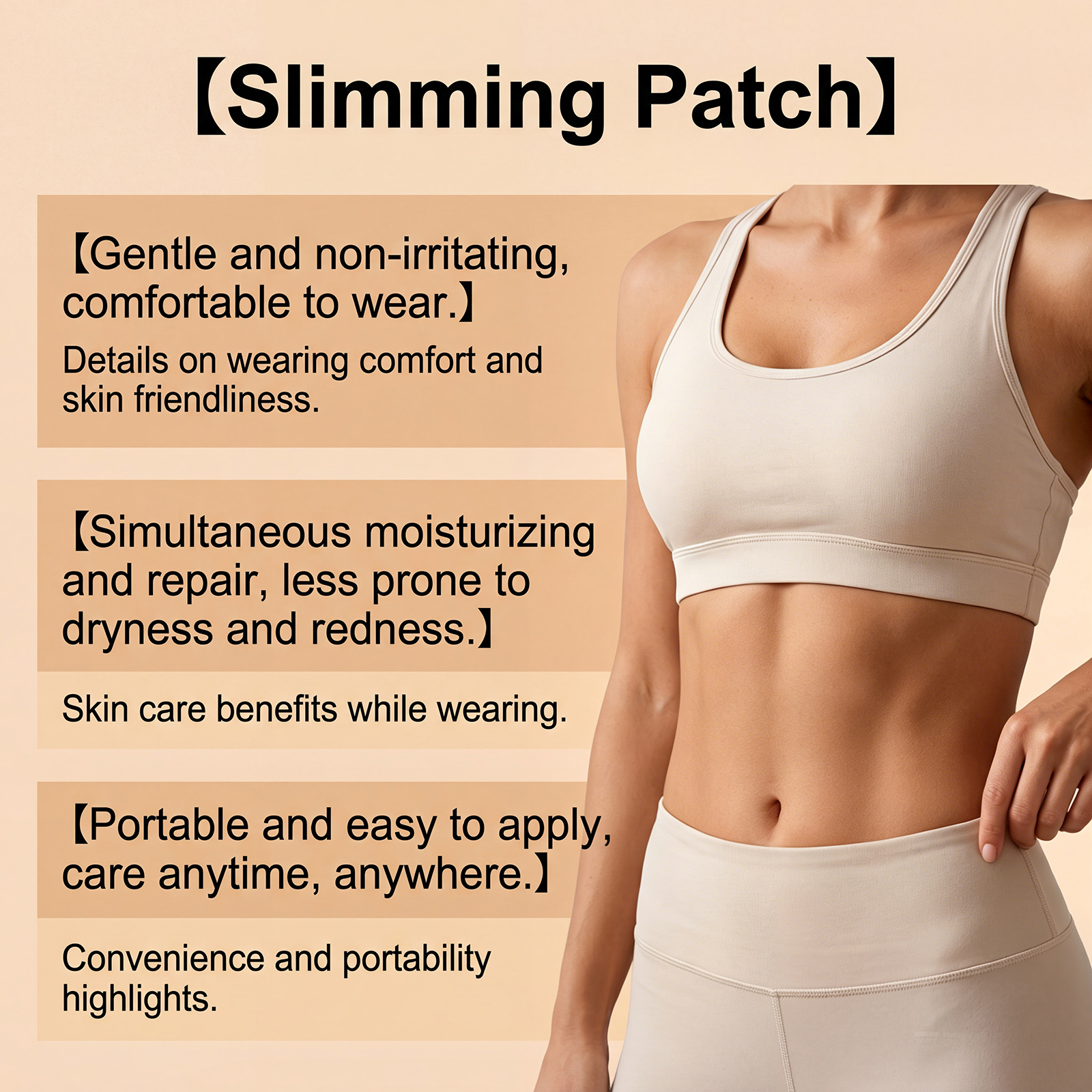 Body Care Patch Gently Protect Skin Show Body Lines Light Comfort Daily Lazy Care Patch