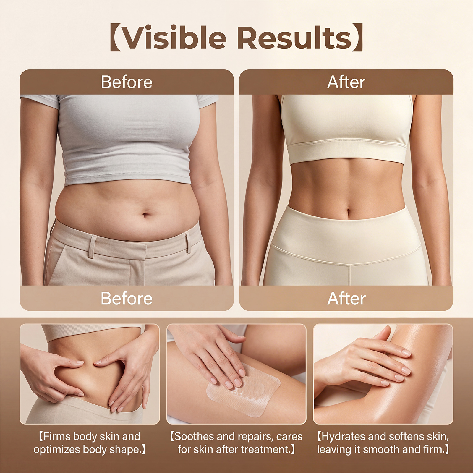 Body Care Patch Gently Protect Skin Show Body Lines Light Comfort Daily Lazy Care Patch
