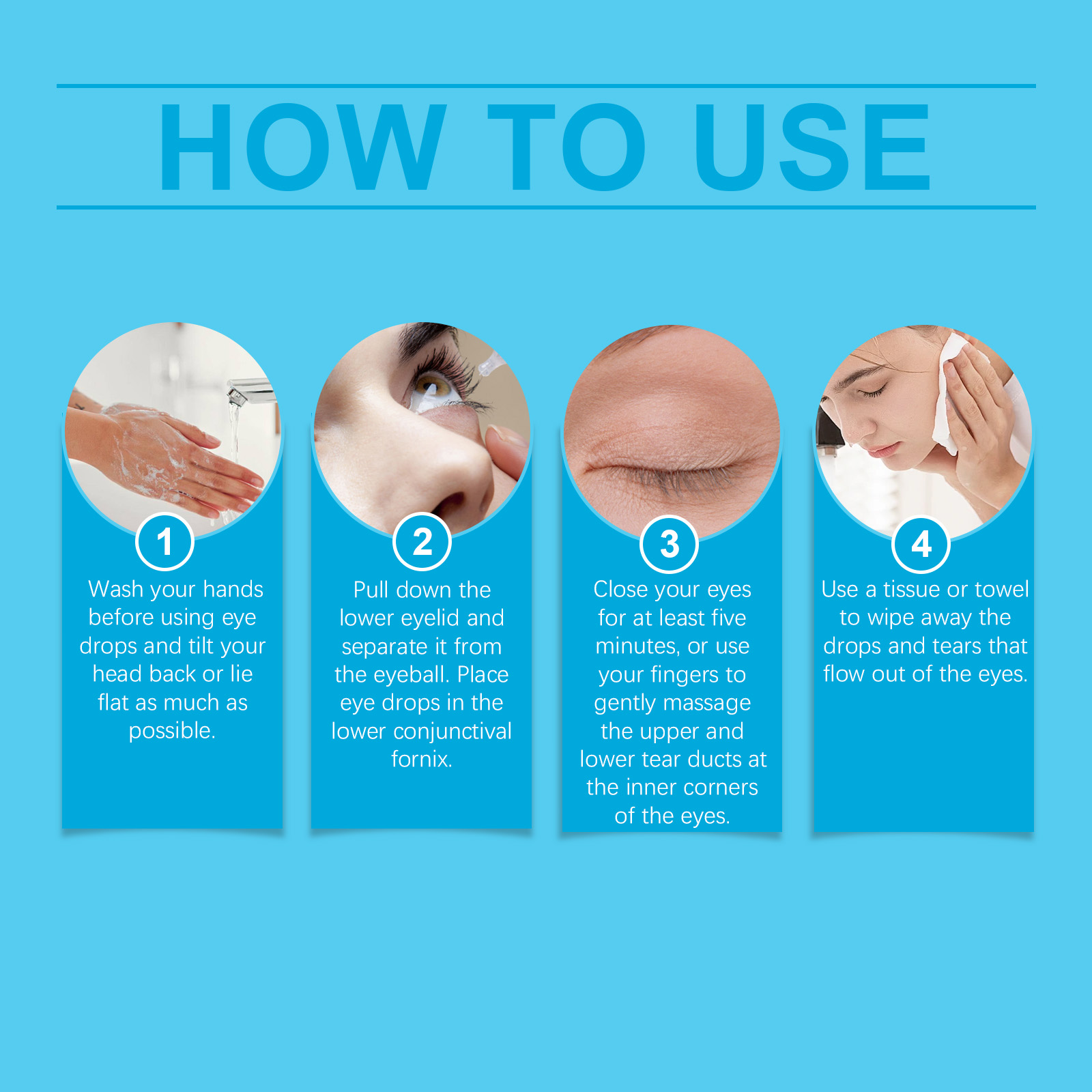 Eye Care Drops Gently Protect Eye Skin Refreshing Moisturizing Hydrating Portable Eye Drops