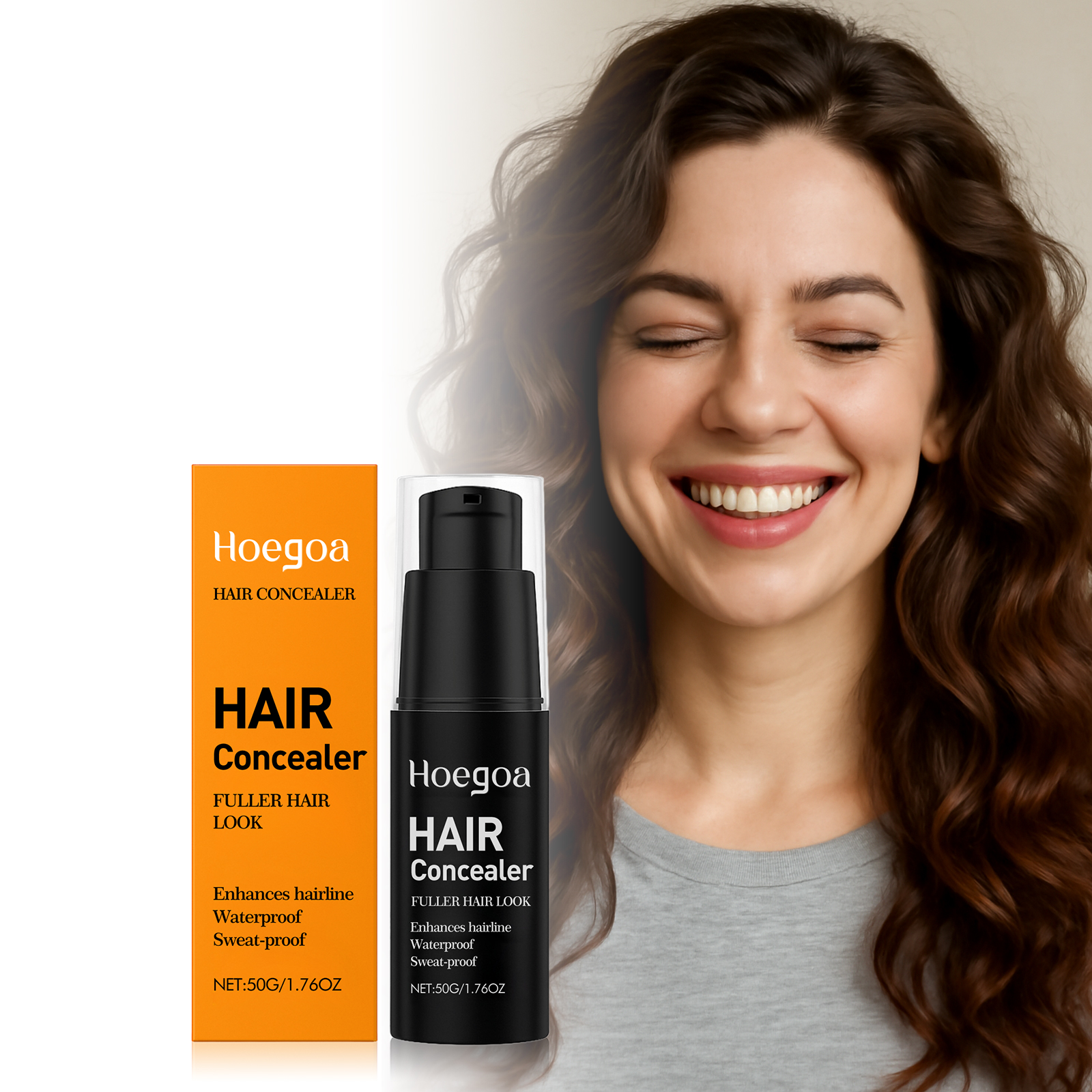 Hair Concealer Covers Hair Part Modifies Hair Light Fluffy Feeling Daily Hair Styling