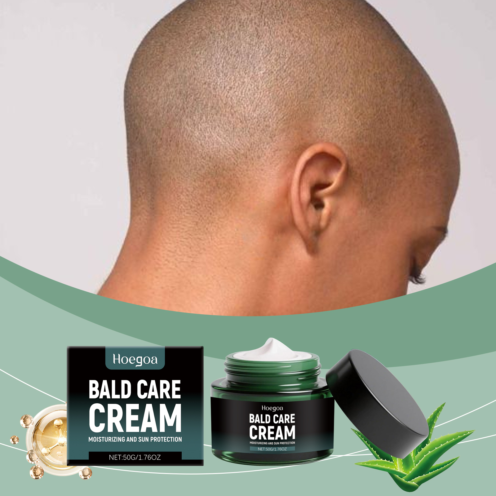 Hair Care Cream Clean Refreshing Mild Ingredients Protect Hair Follicle Scalp Shine Massage Treatment Balm