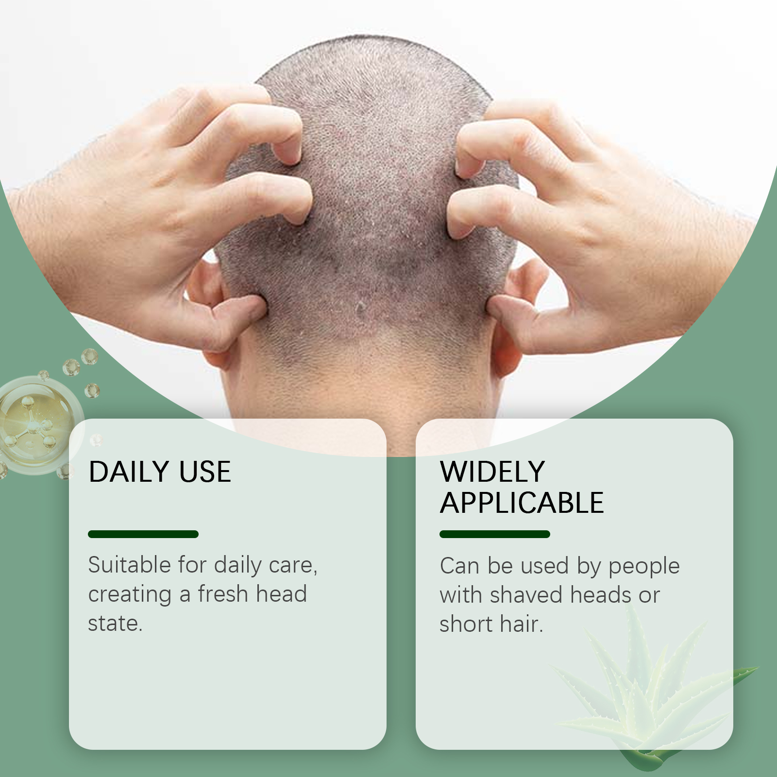 Hair Care Cream Clean Refreshing Mild Ingredients Protect Hair Follicle Scalp Shine Massage Treatment Balm