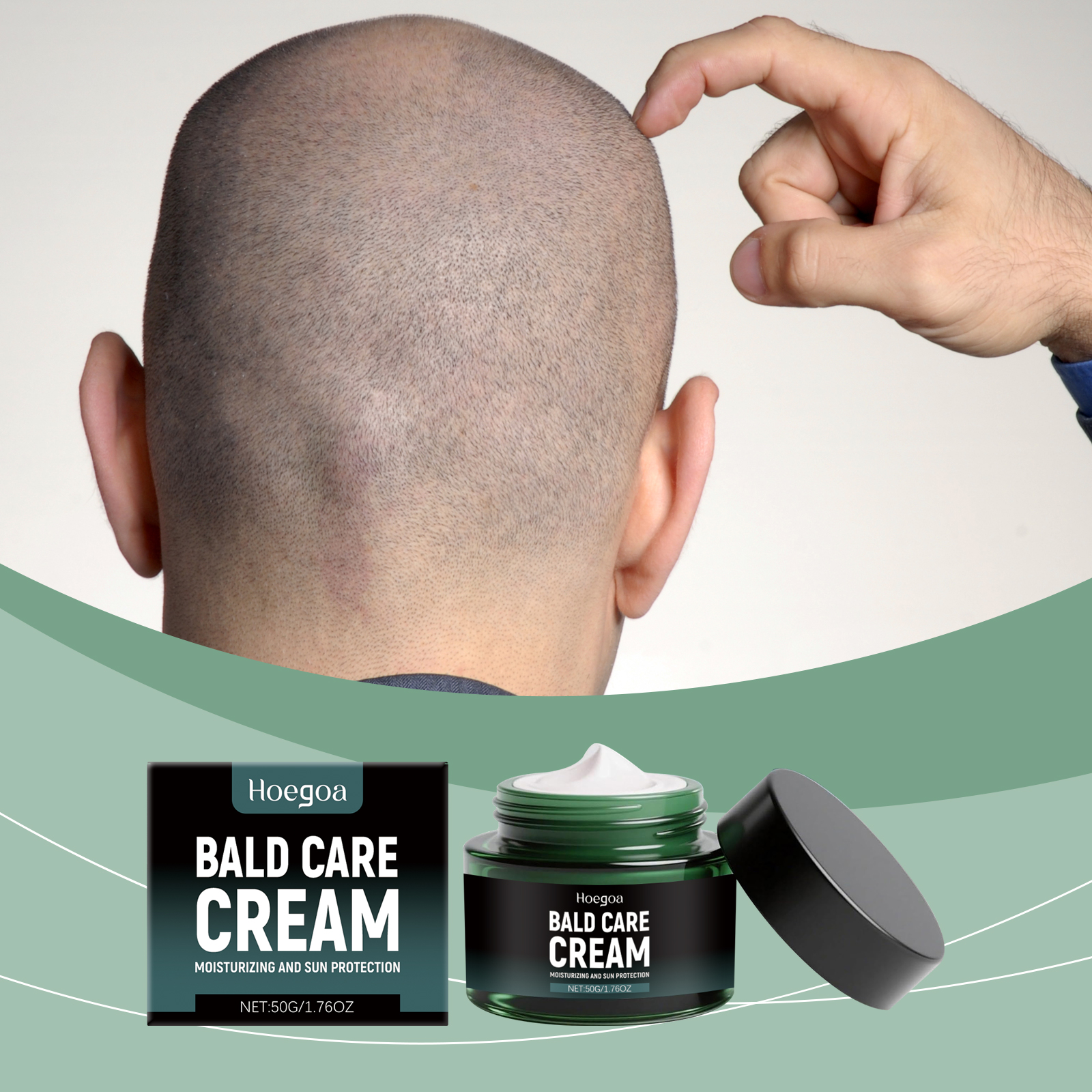 Hair Care Cream Clean Refreshing Mild Ingredients Protect Hair Follicle Scalp Shine Massage Treatment Balm