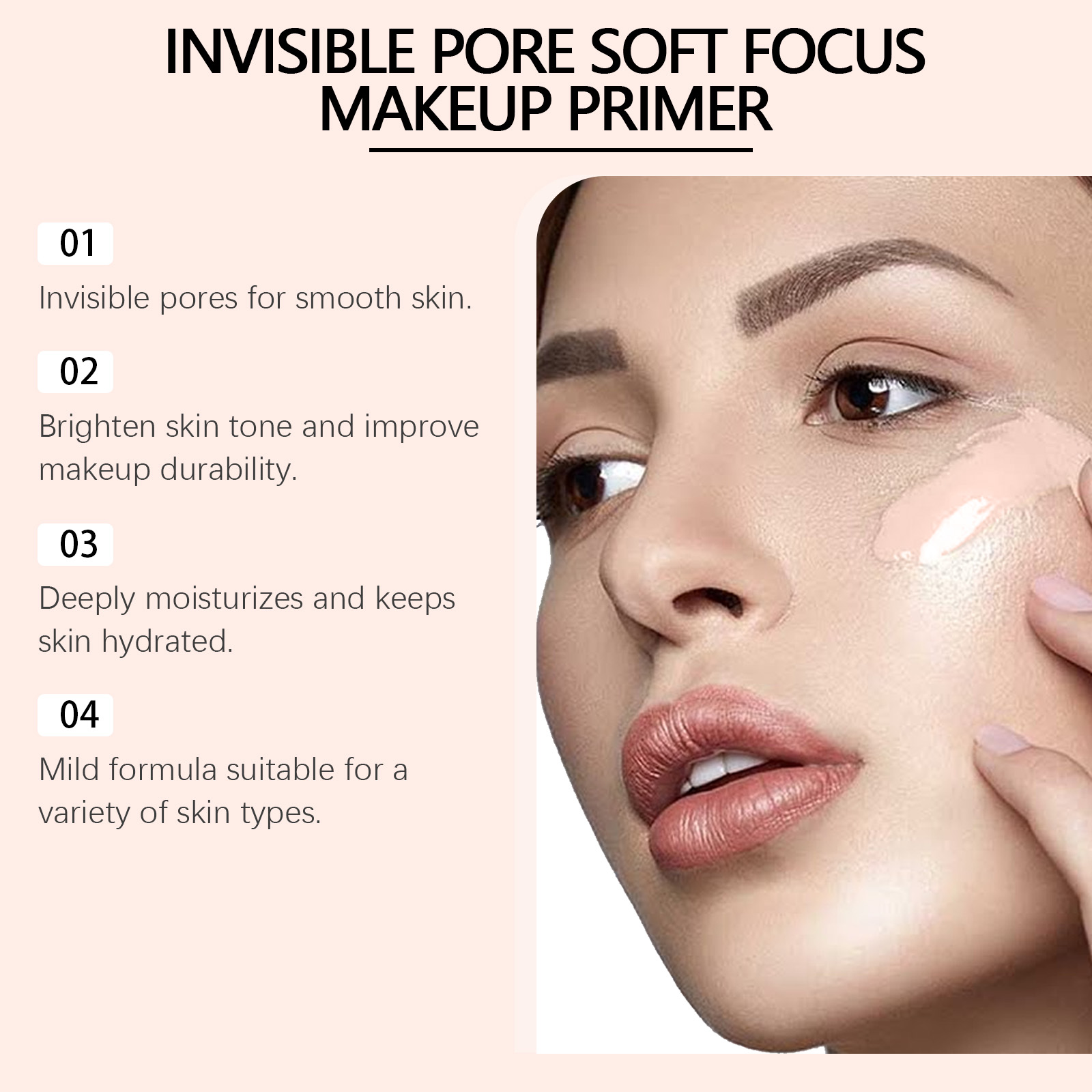 Primer Isolation Cream Tone Up Cream Brighten Skin Natural Glow Base Mild Non Greasy Facial Primer Care
