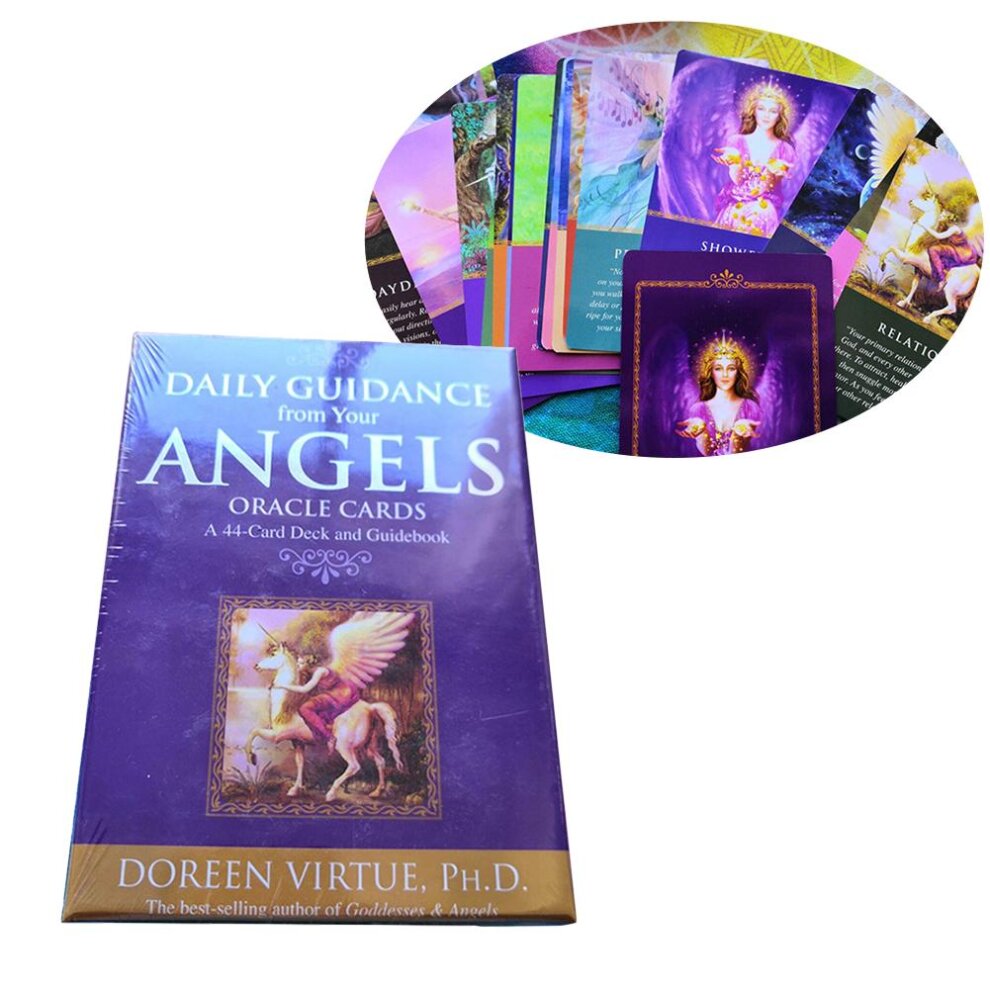 Angel Tarot Cards Deck Doreen Virtue & Radleigh Valentine Psychic Oracle Well