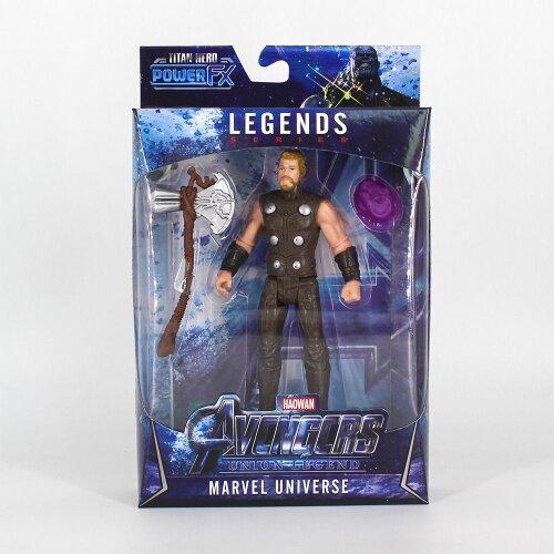 (Thor) New Avengers Infinity War LED 16cm Action Figures Doll Captain Kids Gift Toys