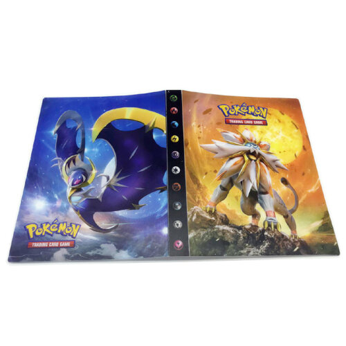 (Sun God) Ultra Pokemon Card Protection Folder Album Binder  Can Be  Hold 240 cards