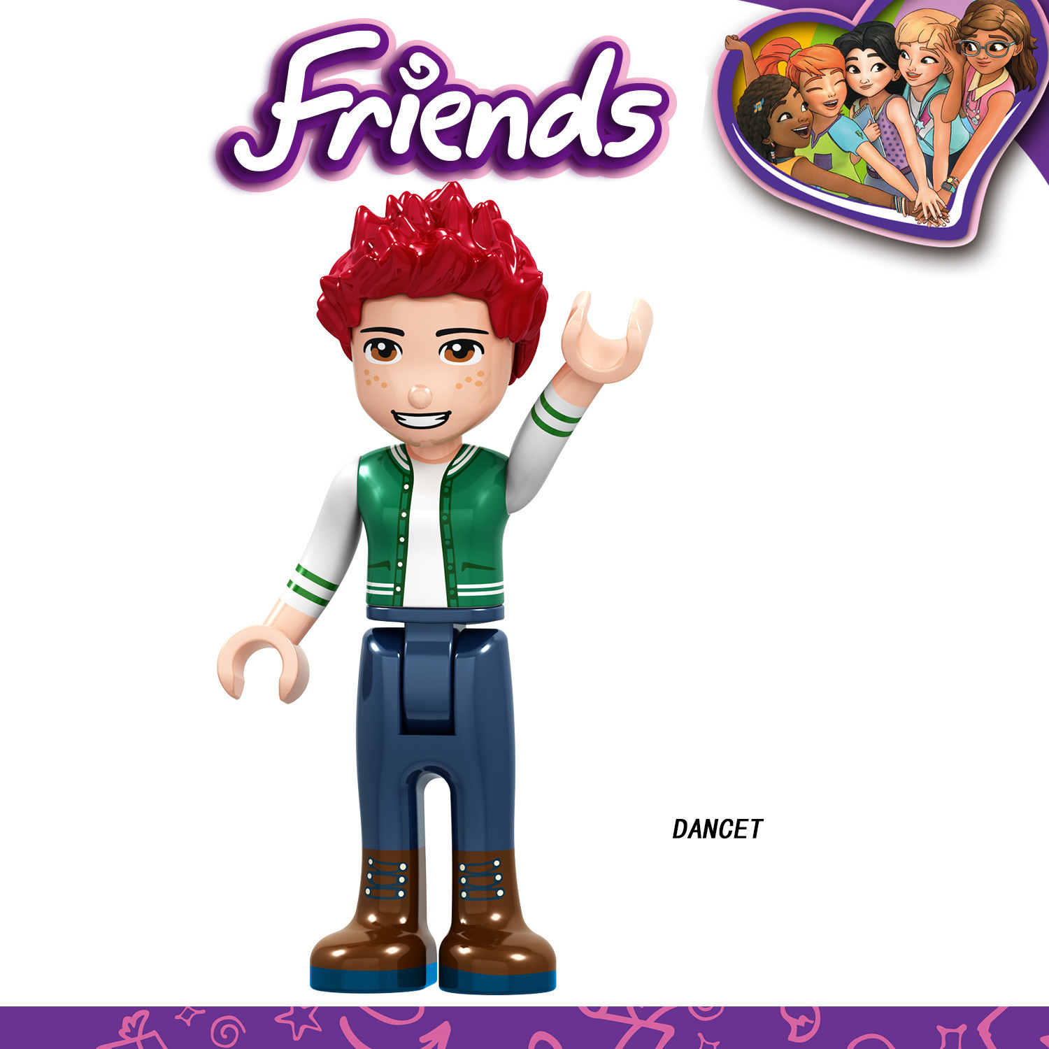 Friends Girls Mini Figures Building Blocks Toys Assembles Particles Figure Bricks Construction Toys Compatible with Lego Creative Cute Anime Friend Toys Birthday Gift For Girls Female Male