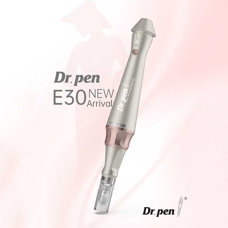 Dr. Pen E30 Ultima Electric Pen Microneedling Pen Wireless Derma Auto Beauty Pen Multi-function Skin Care Tool Kit for Face and Body  with 2PCS 12 Pins Cartridges