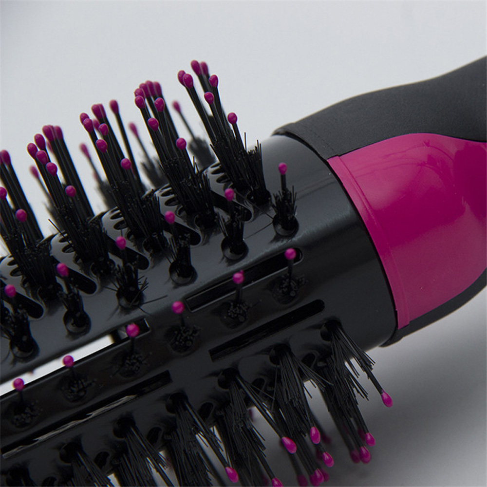 (UK ) 2 in 1 Hair Dryer Rotating Hot Hair Brush