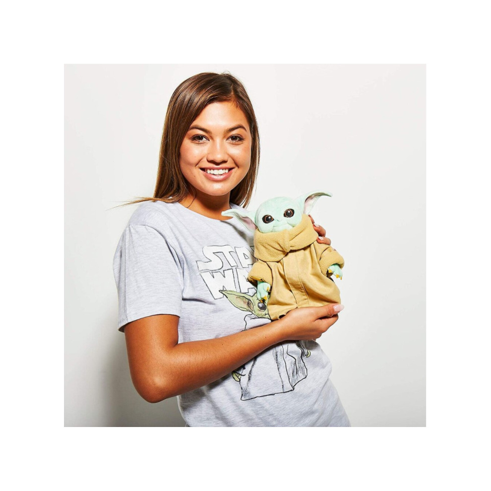 Star Wars The Child Plush Toy Yoda Baby Figure from The Mandalorian Collectible Stuffed Character Soft Toys for Movie Fans 25cm