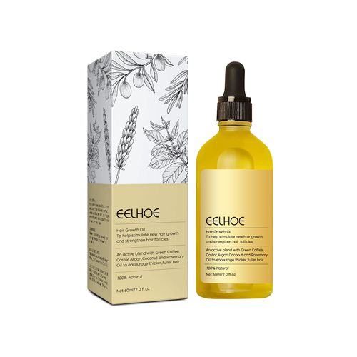 Hair Growth Oil Natural Veganic Rosemary Organic Oil for Thin Hair Growth Strengthen Nourishing Dry Damaged Hair 60ml