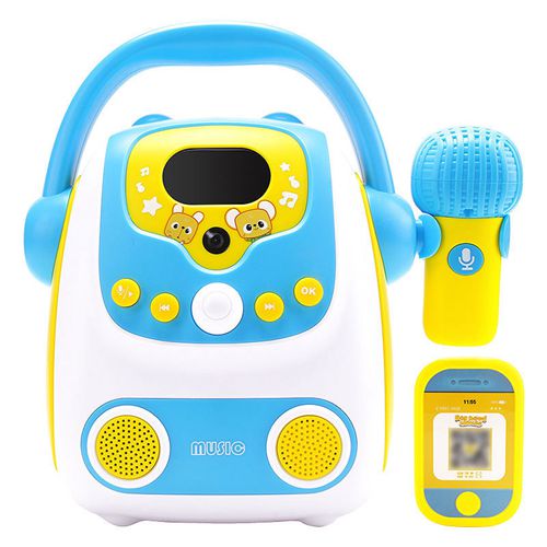 Bluetooth Microphone Karaoke Toys For Kids Toys Birthday Gifts & Party Toys Simulated Payment Mini KTV