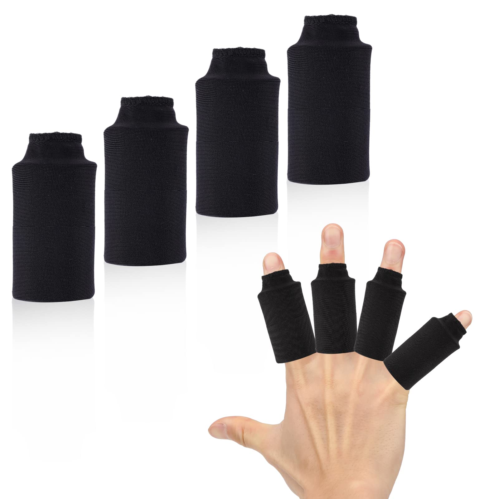 Finger Ice Sleeves Ice Packs for Fingers Thumbs and Toes Hot Cold Therapy for Arthritis Tendinitis Trigger Finger and Swollen Finger 4 PCS Pack