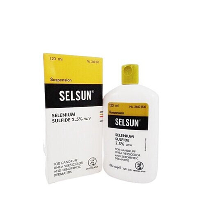 120ml Selsun Anti Dandruff Hair Shampoo Fungal Dermatitis Hair loss