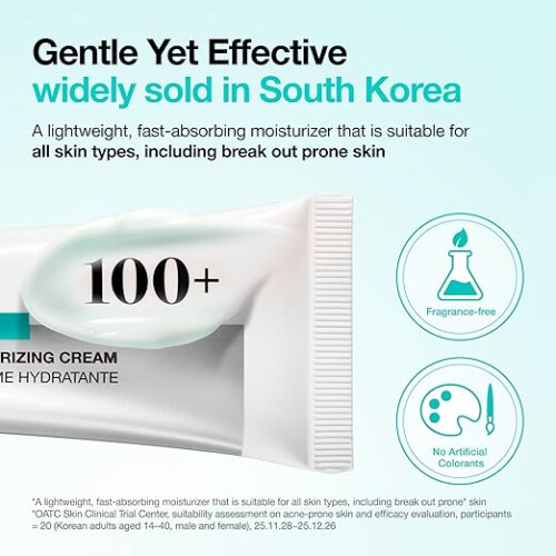 Hyaluronic Acid Cream Lightweight Hydrating Glow Skin 60ml