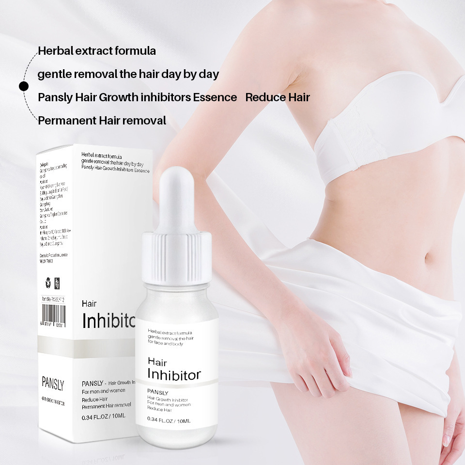 Hair Growth Inhibitor Mild Repair Serum for Hair Reduction Daily Home Care Clear 10ml