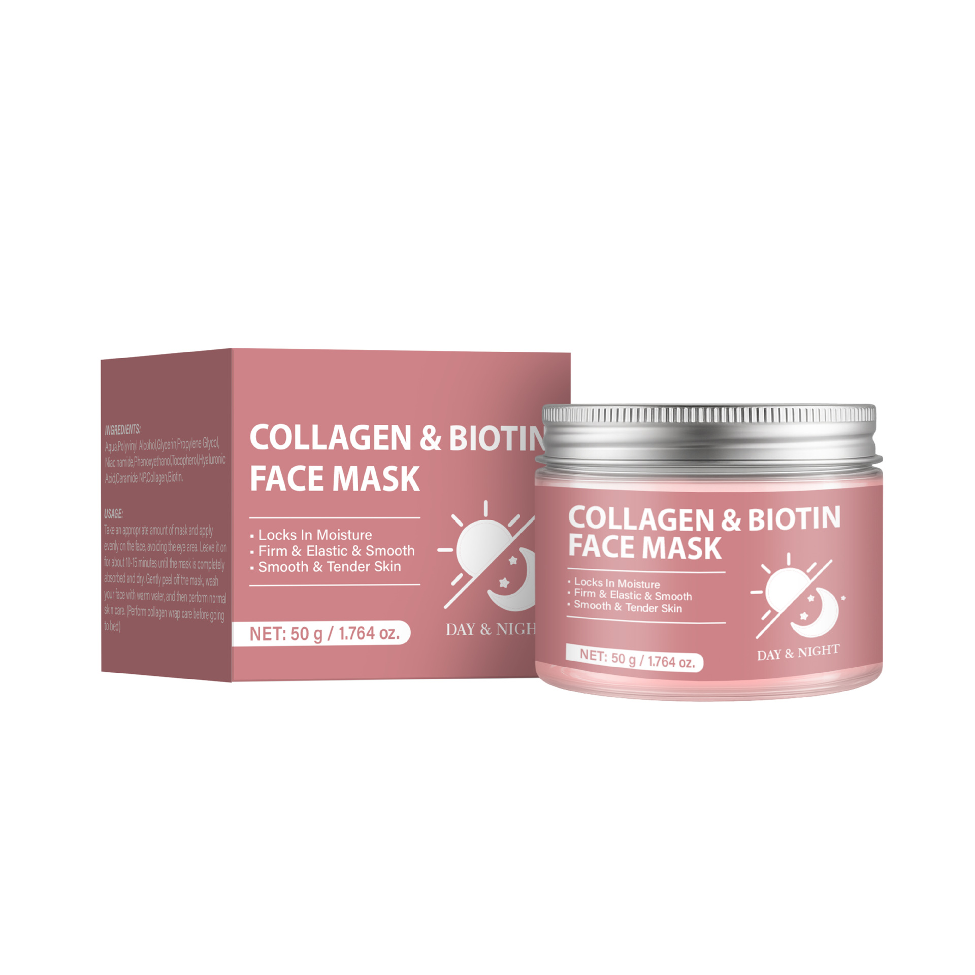 Peeling Mask Deep Cleansing Hydrating Moisturizing For Smooth Soft Skin Daily Face Pore Care Treatment 50g