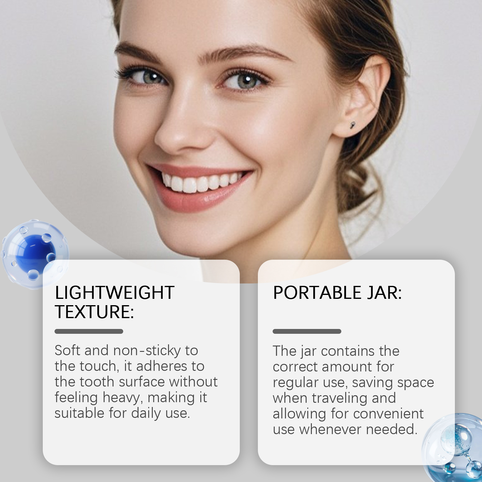 Collagen Dental Powder Mild Clean Protect Tooth Surface Stain Fresh Smile Daily Oral Care Dust