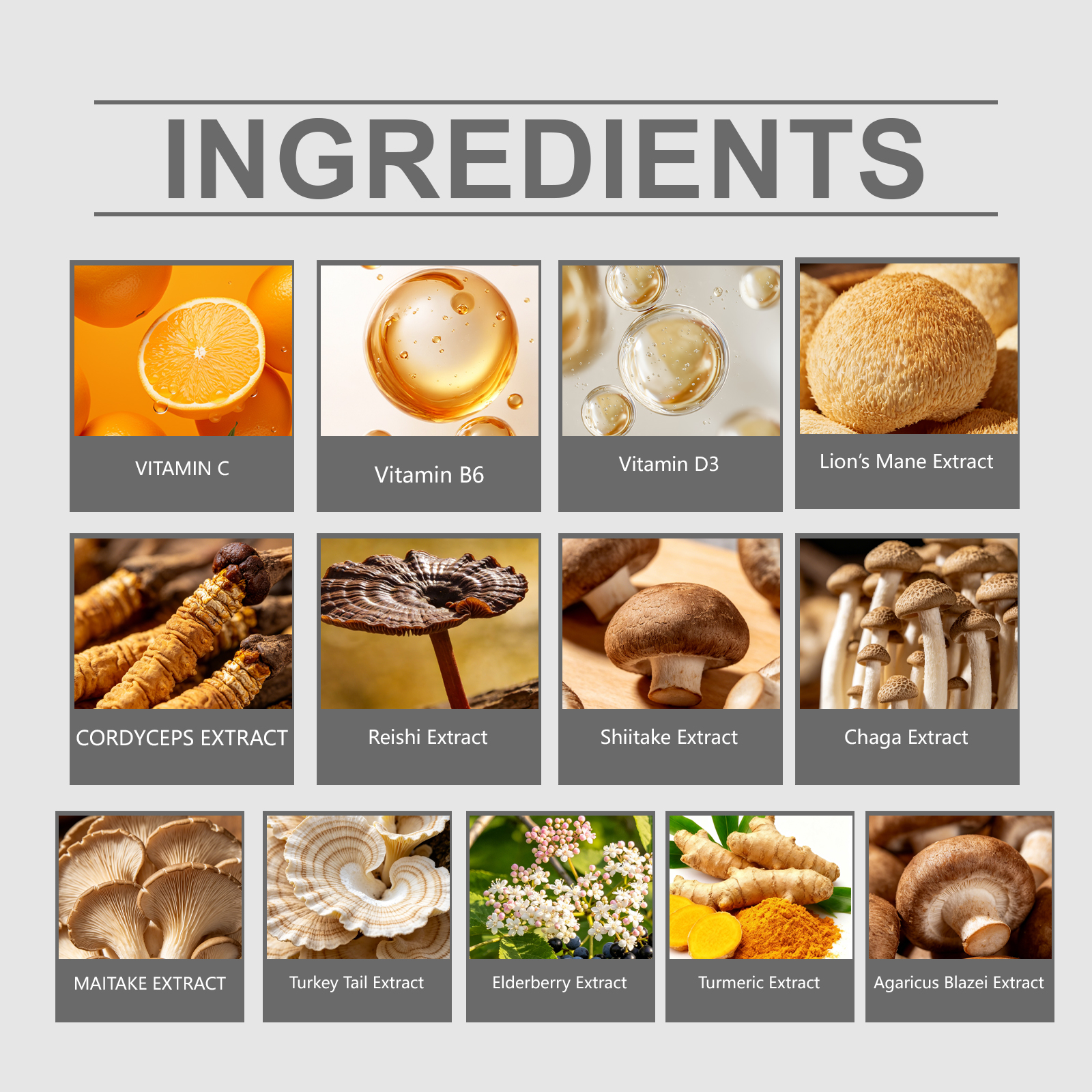 Mushroom Gut Health Gummy Daily Mildly Protect Body Wellness Help Create Nice Body Figure For Daily Consumption