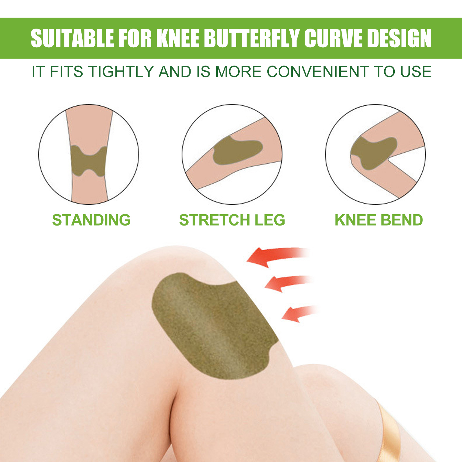Mugwort Care Patch Soothing Health Comfort Massage Muscle Cervical Lumbar Knee Leg Joint Tendon Bone