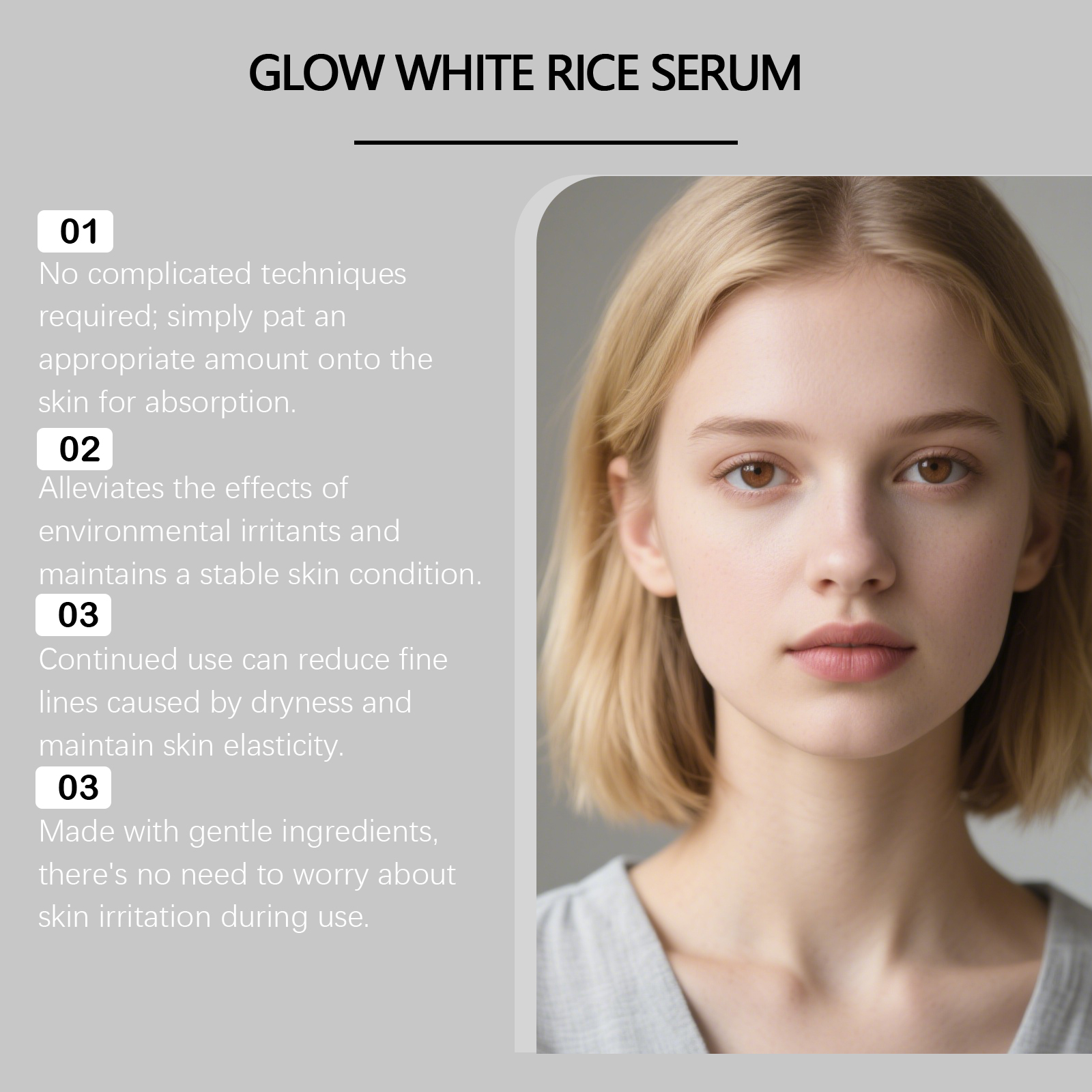 Moisturizing Nourishing Essence Liquid Hydrating Bright Mild Daily Nourish Facial Skin Care Serum Deep Soft Healthy Gentle Smooth