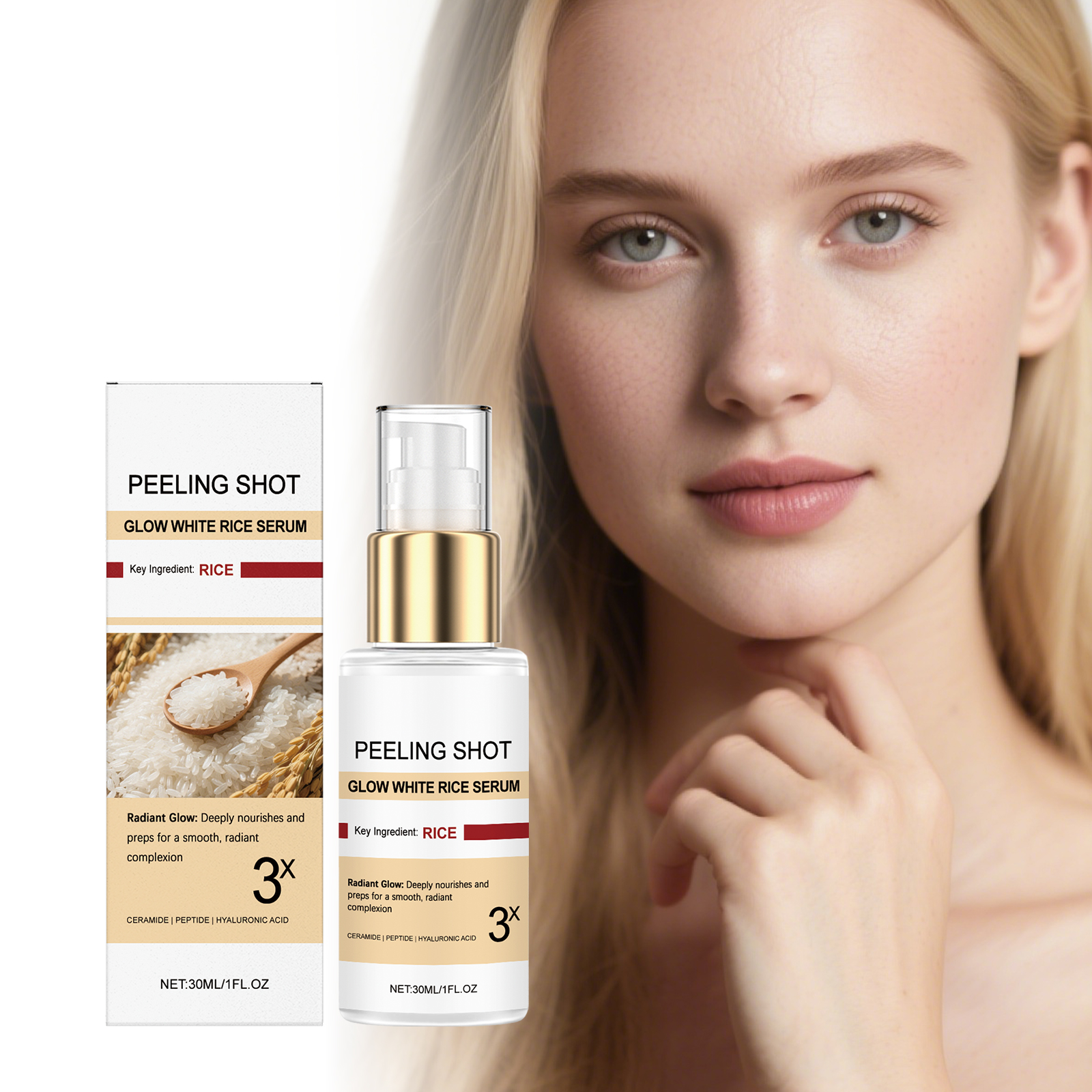 Moisturizing Nourishing Essence Liquid Hydrating Bright Mild Daily Nourish Facial Skin Care Serum Deep Soft Healthy Gentle Smooth