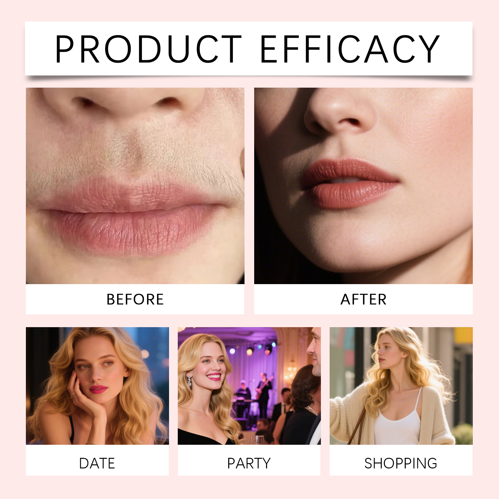 Peach Hair Removal Cream Mild Cleansing Delicate Smooth Comfortable Skin Care For Face Lip Surrounding Fine Fuzz
