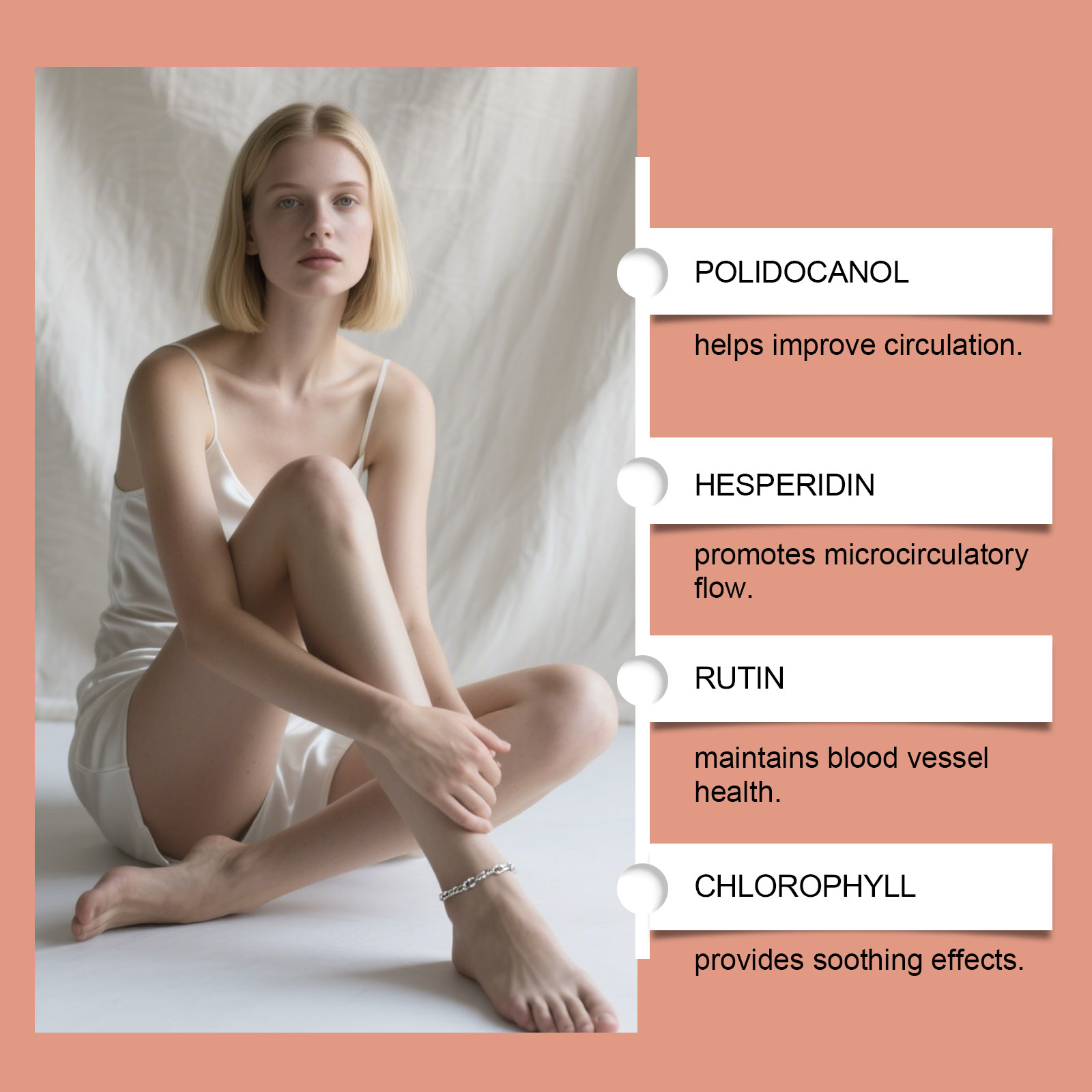 Leg Care Patch Mild Ingredients Nourish Moisturize Daily Care Massage Relieve Leg Discomfort