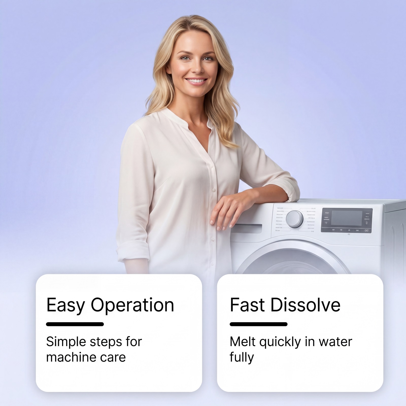 Washing Machine Cleaning Tablets Mild Clean Stain Limescale Odor Remove Fresh Long Lasting Fragrance Inner Drum