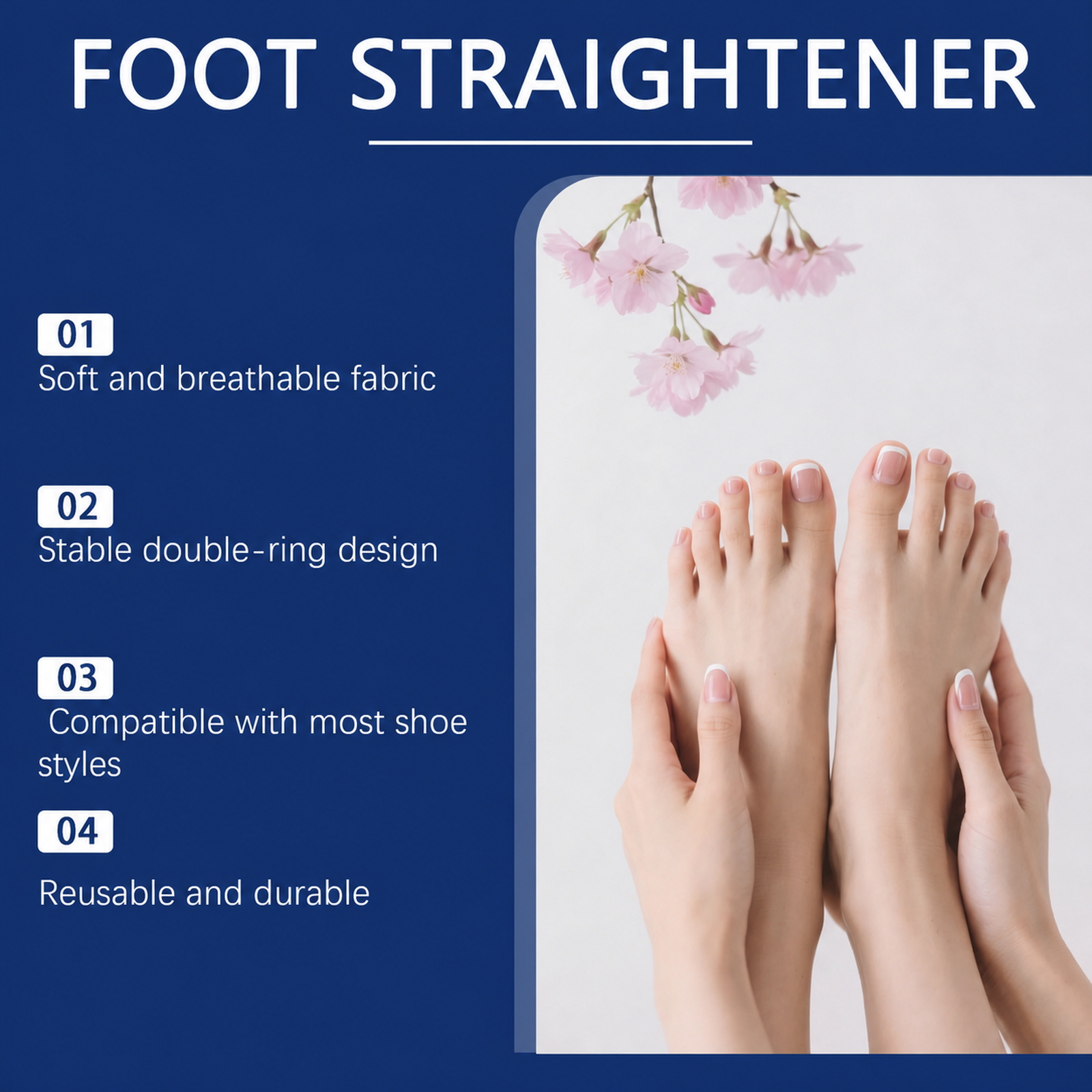Toe Corrector Daily Care Comfortable Wearing Fit Toe Protector Orthopedic Hallux Valgus Foot Nursing Appliance