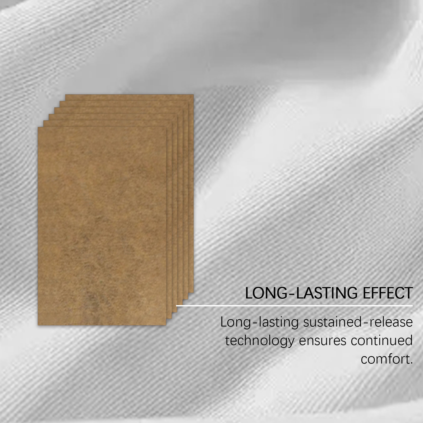 Body Care Patch Plant Ingredient Breathable Thin Fit Skin Local Care Long Standing Sitting Suitable