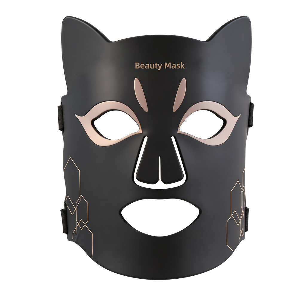 4 Colors LED Photon Face Mask Facial Beauty Mask LED Light Therapy Beauty Device Rejuvenation Brighten Skin Care Wireless Use