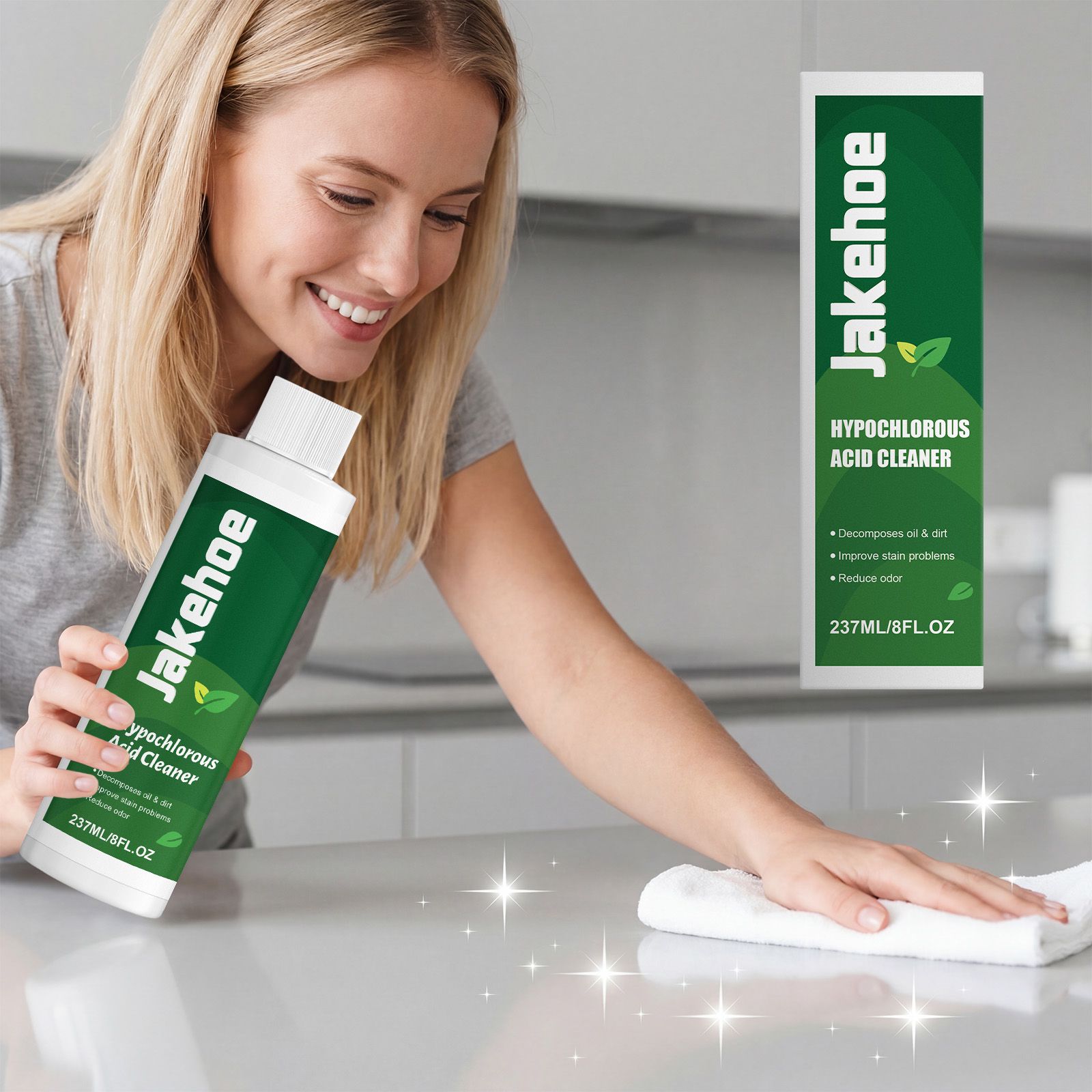 Multi Purpose Cleaner Spray No Rinse For Household Hard Surfaces Daily Cleaning
