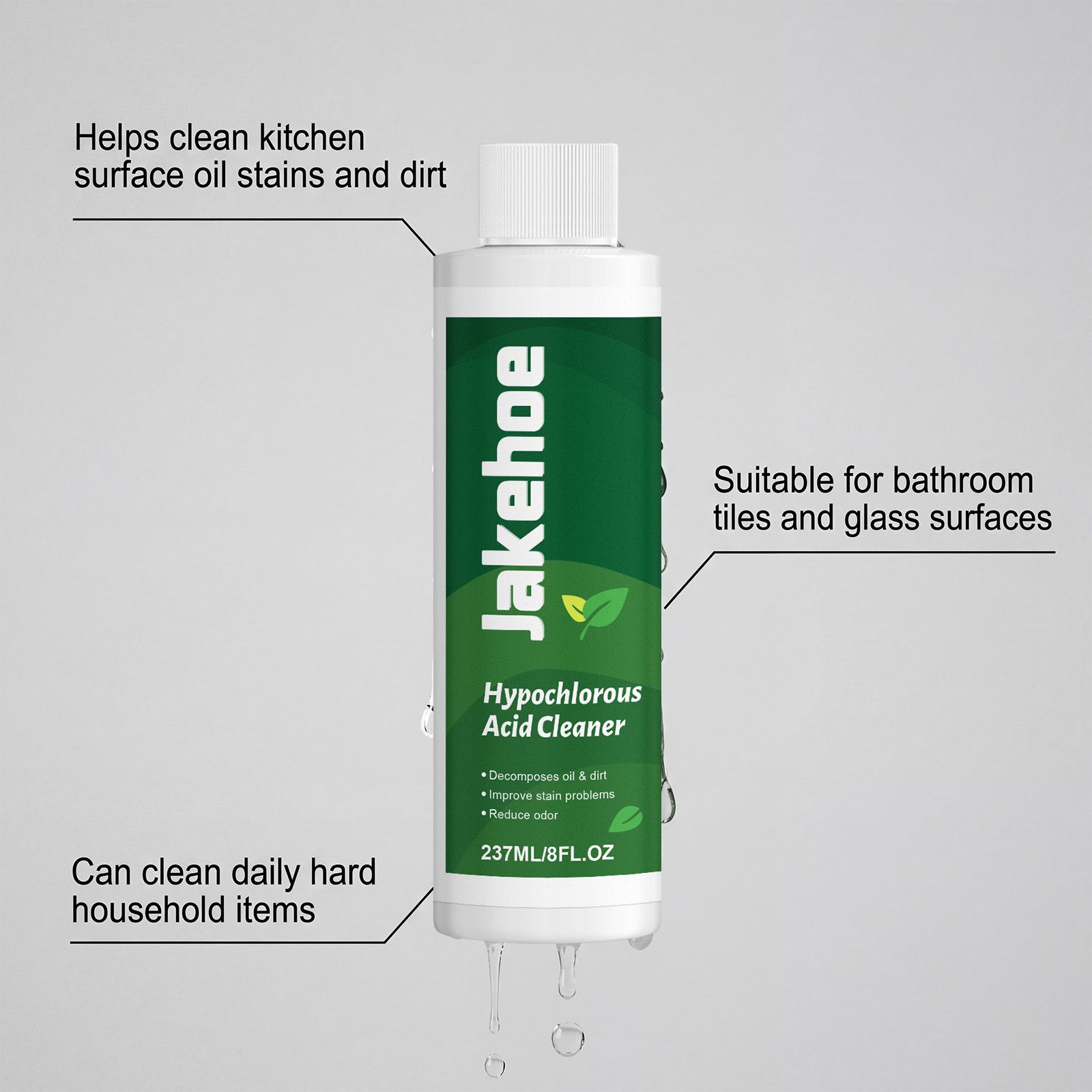 Multi Purpose Cleaner Spray No Rinse For Household Hard Surfaces Daily Cleaning