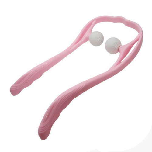 Neck Control Roller Relief Fatigue Massage(Pink)