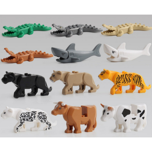 12Pcs/SET Animals Minifigure Fit Lego Building Block Kids Toy