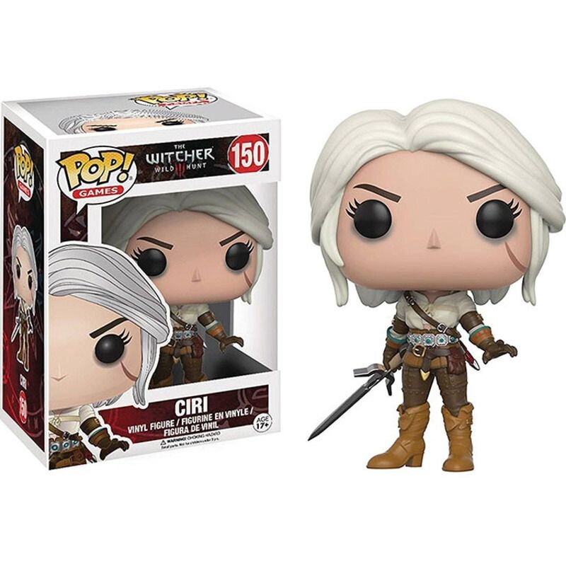 The Witcher 3 Wild Hunt Funko Pop Ciri Mini Figure Doll Collectible Toy Gift