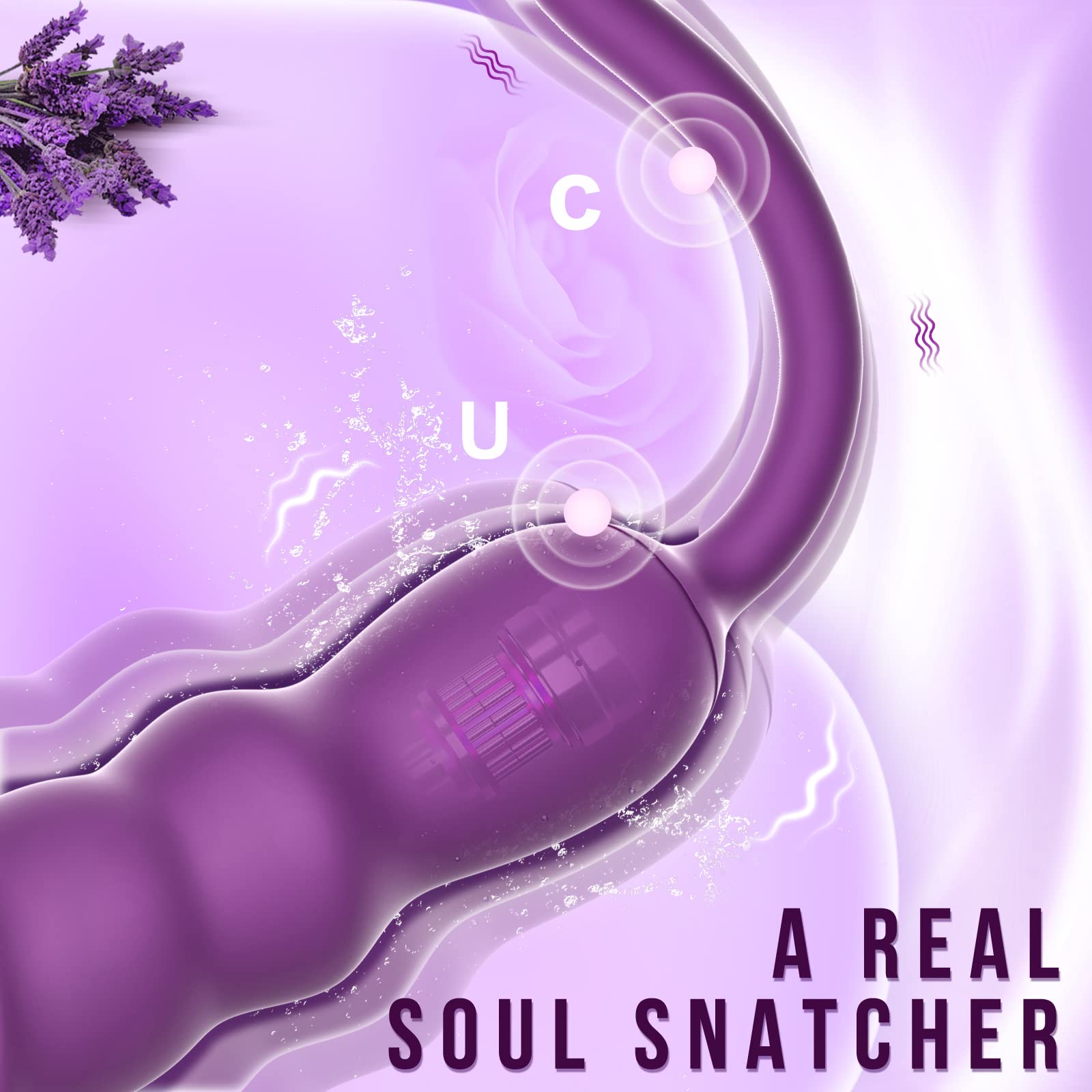 (Purple) G Spot Vibrator for Women Adult Sex Toys for Couple Clitoralal Stimulator Dildo Anal Bullet agina Massager with 10 Vibrating Thrusting Mode