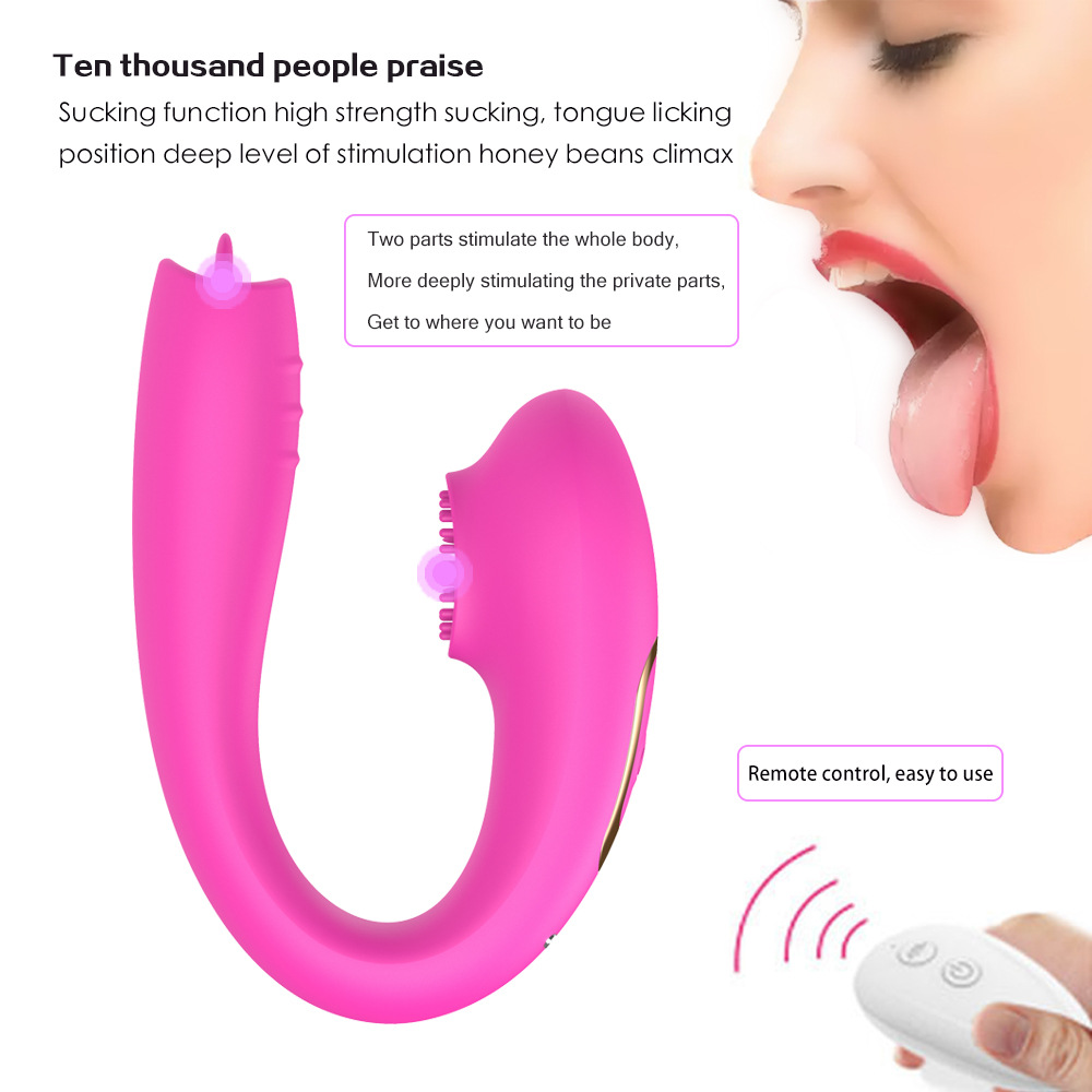Clitoral Stimulator G-Spot Vibrator Licking Sex Toys for Women Swing Sucking Dildo Bullet Tongue Massager for Quick Orgasm Adult Toy for Couples with Remote Control