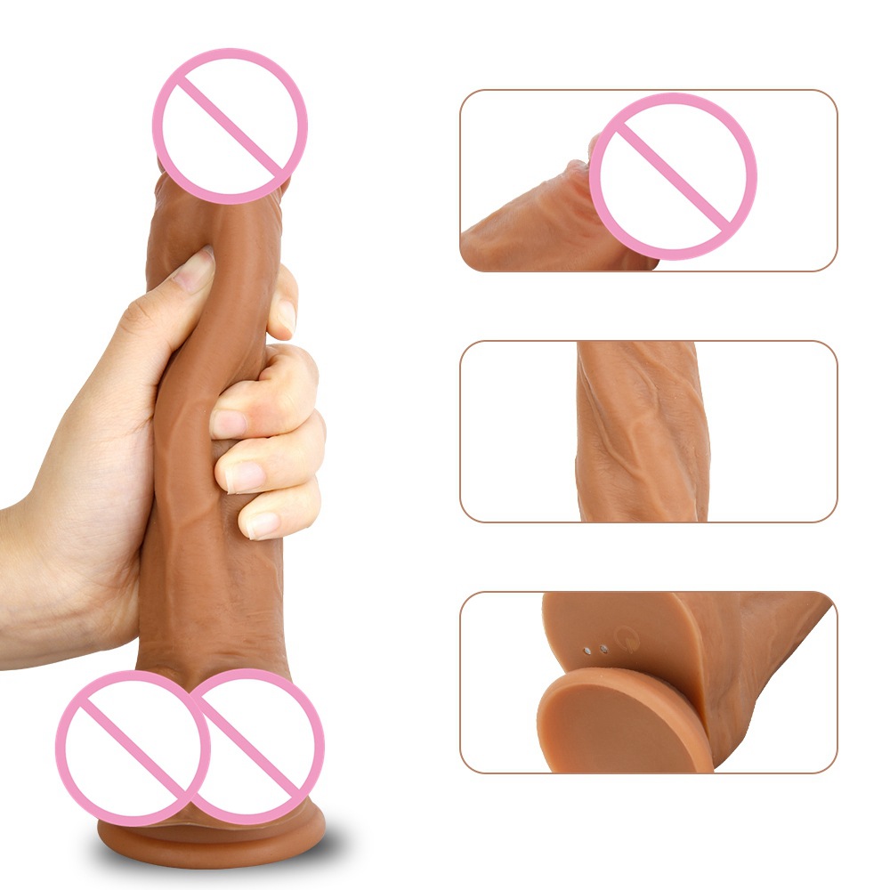 Realistic Dildo Masturbator Machine Gun for Women Automatic Thrusting Vibrator Wand Adult Sex Toy G-Spot Fucking Massager Bullet Heating Function Suction Cup Wireless Remote Control Anal Stimulate Sex Pleasure