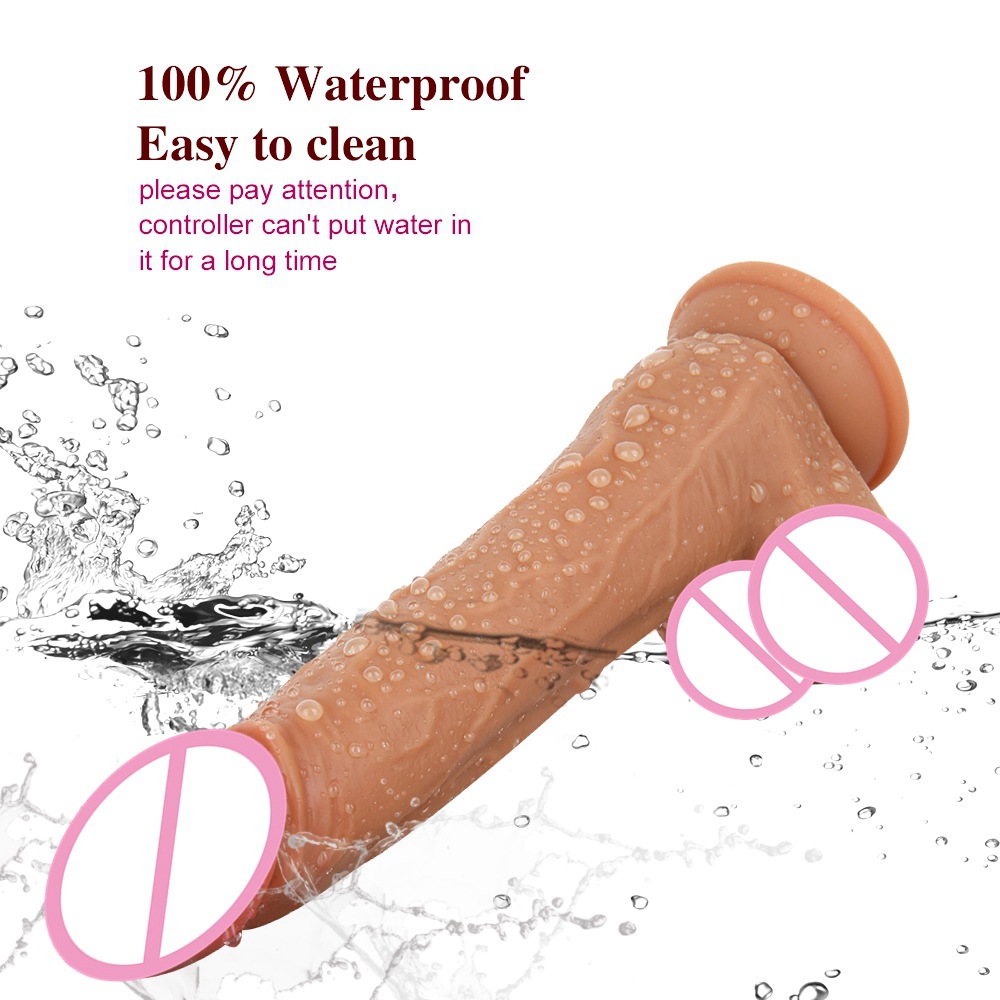 Realistic Dildo Masturbator Machine Gun for Women Automatic Thrusting Vibrator Wand Adult Sex Toy G-Spot Fucking Massager Bullet Heating Function Suction Cup Wireless Remote Control Anal Stimulate Sex Pleasure