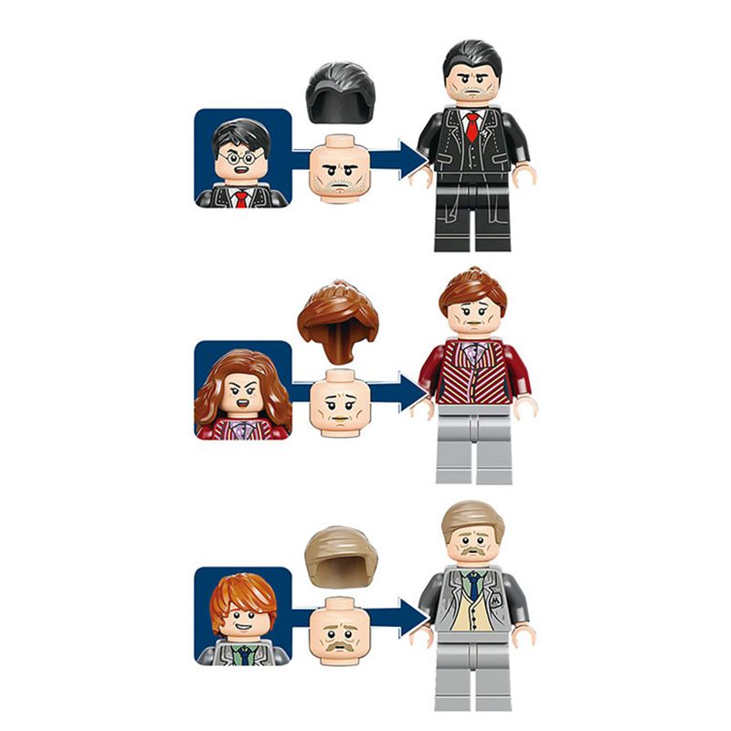 Harris Ministry of Magic Model Building Block Toys Kids Educational Toys Gifts Christmas Gifts